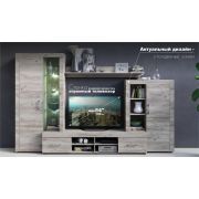 Стенка «Джерси» Дуб крафт серый