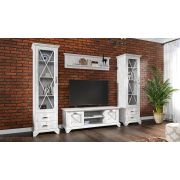 Гостинная модульная «Лорена» Бетон пайн белый