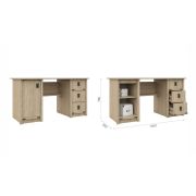 Стол письменный «Валенсия» 1д. 3ящ. Дуб сонома