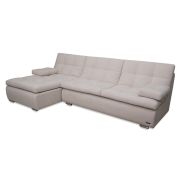 Угловой диван «Соната» с оттоманкой с подлокотниками