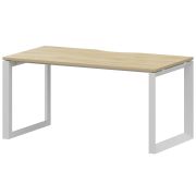 Стол на металлокаркасе Аргентум-МП НТМП.О-140 Баттл Рок/Белый