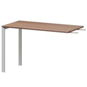 Бриф-приставка на металлокаркасе Арго-М АМ-120.60 Темный шимо/Белый