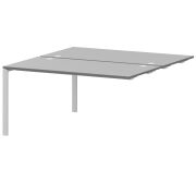 Модуль двойной на 2 рабочих места Арго-М АМБЭ-002.60 Серый/Белый