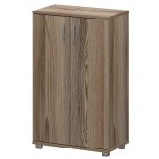 Стеллаж низкий закрытый Аргентум «НТ-480;НТ-601.2» Дуб сафари