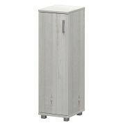 Стеллаж низкий узкий закрытый Аргентум «НТ-440;НТ-601» Сосна винтер