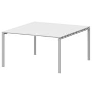 Стол переговорный на металлокаркасе Арго-М АМП-003.123 Белый/Белый