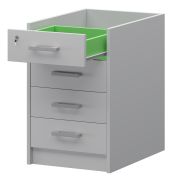 Корпус тумбы приставной Арго АТ-07 Белый