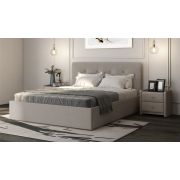 Кровать «Женева» 160 Bingo pebble пуговицами (подъемник)