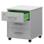 Тумба подкатная Арго АТЛ-03 Белый