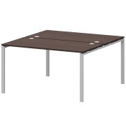 Бенч двойной на 2 рабочих места Арго-М АМБ-005.60 Дуб венге/Белый