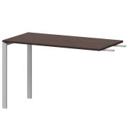 Бриф-приставка на металлокаркасе Арго-М АМ-120.60 Дуб венге/Белый