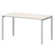 Стол на металлокаркасе Арго-М АМ-003 Ясень шимо/Белый