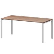 Стол на металлокаркасе для заседаний Арго-М АМ-0058 Темный шимо/Белый