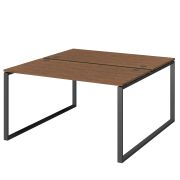 Бенч двойной на 2 рабочих места Арго-М АМБ.О-003 Орех/Антрацит