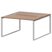 Бенч двойной на 2 рабочих места Арго-М АМБ.О-003.60 Орех/Белый