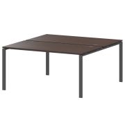 Бенч двойной на 2 рабочих места Арго-М АМБ-003.60 Дуб венге/Антрацит