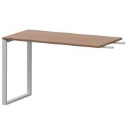 Бриф-приставка на металлокаркасе Арго-М АМ.О-120.60 Орех/Белый