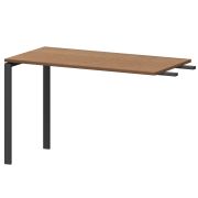 Бриф-приставка на металлокаркасе Арго-М АМ-120.60 Орех/Антрацит