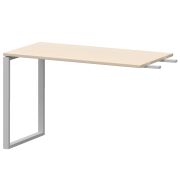 Бриф-приставка на металлокаркасе Арго-М АМ.О-120.60 Бук/Белый