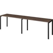 Бенч линейный на 2 рабочих места Арго-М АМБЛ-003.60 Лагос/Антрацит