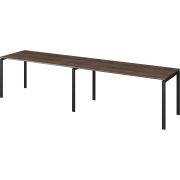 Бенч линейный на 2 рабочих места Арго-М АМБЛ-005 Лагос/Антрацит