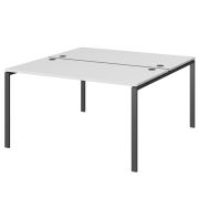 Бенч двойной на 2 рабочих места Арго-М АМБ-004.60 Белый/Антрацит