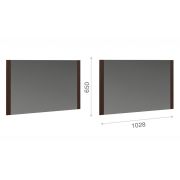 Зеркало «Аврора» Венге