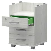 Корпус тумбы приставной Аргентум НТ-320 Сосна винтер