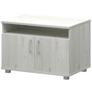 Тумба для оргтехники Аргентум НТ-340 Сосна винтер