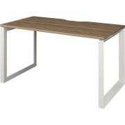 Стол на металлокаркасе Аргентум-МП НТМП.О-140 Дуб сафари/Белый