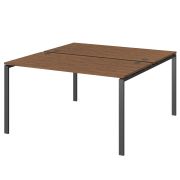 Бенч двойной на 2 рабочих места Арго-М АМБ-003.60 Орех/Антрацит