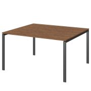 Стол переговорный на металлокаркасе Арго-М АМП-004.123 Орех/Антрацит