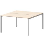Бенч двойной на 2 рабочих места Арго-М АМБ-004.60 Бук/Белый