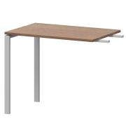 Бриф-приставка на металлокаркасе Арго-М АМ-090.60 Орех/Белый