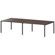 Стол на металлокаркасе для заседаний Арго-М АМП-240 Дуб венге/Антрацит
