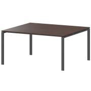 Стол переговорный на металлокаркасе Арго-М АМП-003.123 Дуб венге/Антрацит