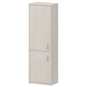 Шкаф комбинированный закрытый узкий Арго А-321/А-621 Ясень шимо