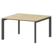 Стол переговорный на металлокаркасе Аргентум-МП НТМП.П.120.11 Баттл Рок/Антрацит