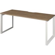 Стол на металлокаркасе Аргентум-МП НТМП.О-160 Дуб сафари/Белый