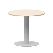 Стол круглый Арго-М АМ-Д90 Бук/Белый