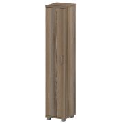 Стеллаж высокий узкий закрытый Аргентум «НТ-540;НТ-602» Дуб сафари