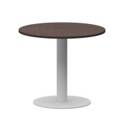 Стол круглый Арго-М АМ-Д90 Дуб венге/Белый