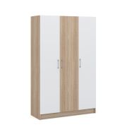 Алена 3дв Дуб сонома/белый