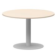 Стол круглый Арго-М АМ-Д120 Бук/Белый
