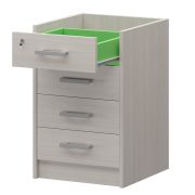 Корпус тумбы приставной Арго АТ-05 Ясень шимо