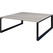 Стол переговорный на металлокаркасе Аргентум-МП НТМП.О-200.11 Лиственница/Антрацит