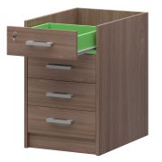 Корпус тумбы приставной Арго АТ-07 Темный шимо