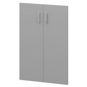 Двери для широких стеллажей Арго А-604.Ф Серый