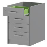 Корпус тумбы приставной Арго АТ-07 Серый