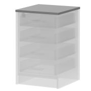 Крышка к приставным тумбам Арго А-705 Серый